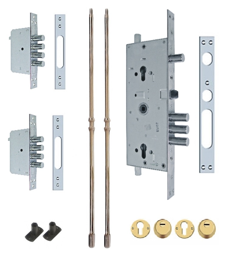 Мультисистемный врезной цилиндровый замок Kale-kilit 256 G 0121